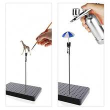 Model Painting Spraying Alligator Clip Stand Base With Alligator Clips Tools - Color Base - View 6