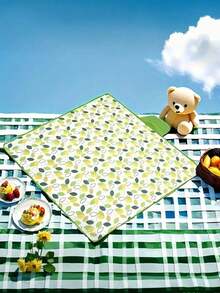 1 Piece Outdoor Picnic Mat, Portable Thickened Camping Mat, Beach Moisture-Proof Mat, Tent Ground Mat, Waterproof Lawn Mat, Travel Blanket For Indoor And Outdoor Family Games(Pay Attention To The Picture Description)