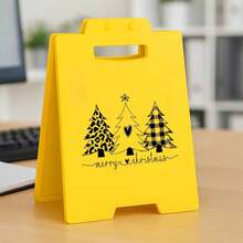 Red Christmas Tree Print - Christmas