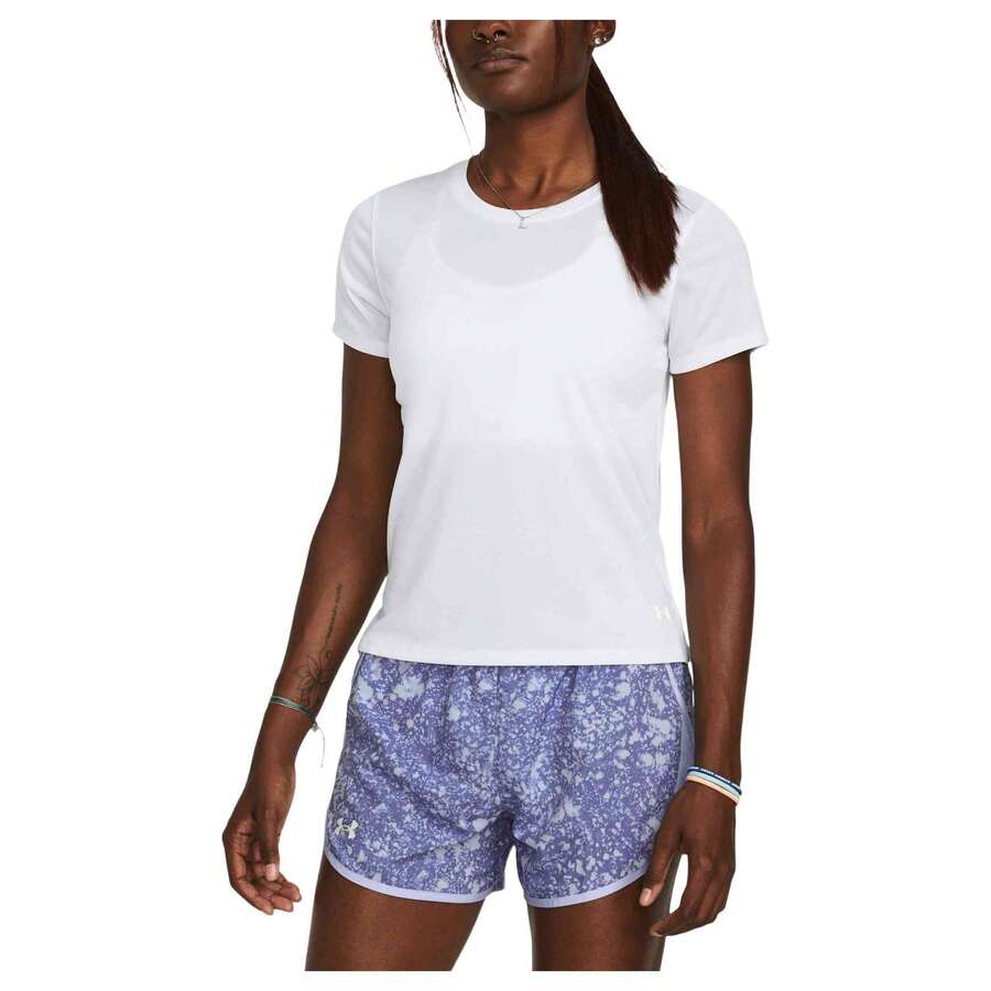 Under Armour Women Outdoor Tees & Tanks - White - View 1