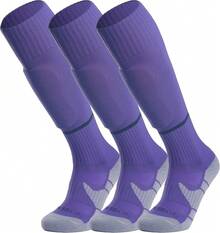 3 pares de Morado-B