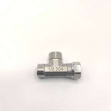 1/2" G Thread Stainless Steel Pipe Fittings - Suitable For Hydraulic, Pneumatic, Plumbing - Industrial Pipe Fittings, Automotive Manufacturing, Construction - Leak-Proof Fluid Transfer Connection, Hydraulic Hose Connection, Standard Threaded Interface, Wear-Resistant Material