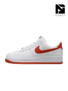 Nike Air Force 1 '07 Dragon Red – Men's  Lifestyle Sneakers – Shoes For Man-Vintage-Spring & Summer-Inspired Running Shoes, Shock-Absorbing Comfort, Gym To Streetwear Casual Wear-Mother's Day Gifts-Father's Day Gift–FJ4146 106 - White/White/Dragon Red - 查看 1