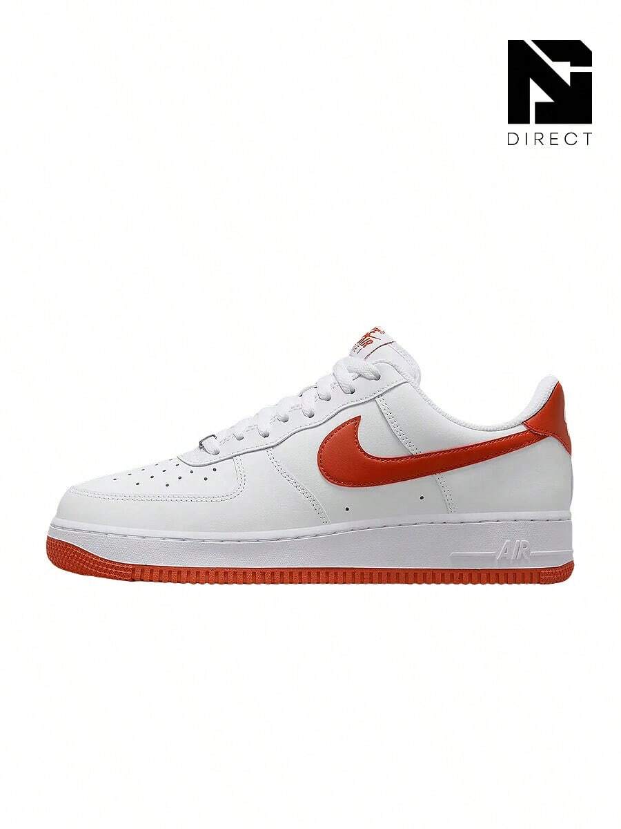 Nike Air Force 1 '07 Dragon Red – Men's Lifestyle Sneakers – Shoes For Man-Vintage-Spring & Summer-Inspired Running Shoes, Shock-Absorbing Comfort, Gym To Streetwear Casual Wear-Mother's Day Gifts-Father's Day Gift–FJ4146 106 - White/White/Dragon Red - 查看 1