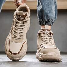 Nowe męskie trampki Chunky na jesień/zimę 2025, trampki z podwyższoną podeszwą, antypoślizgowe buty sportowe, buty outdoorowe, modne obuwie