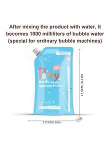 Bubble Solution Children's Toy Multicolored Bubble Concentrate Bubble Solution, The Ideal Gift For Thanksgiving And Halloween. - 藍色2pcs - 查看 7