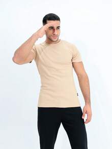 Men Shirts - 米色 - 查看 6