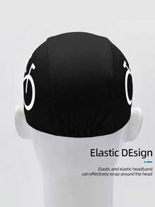 1 Stück leichte Radmütze - verstellbare Größe mit feuchtigkeitsableitender Technologie, leuchtende Farben, minimalistisches Design, atmungsaktive und schnell trocknende Radmütze für Renn- und Mountainbikes, geeignet für Outdoor-Sport, Laufen, Angeln, Radfahren und mehr