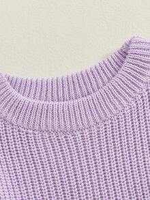 Newborn Baby Sweaters - Purple - View 5