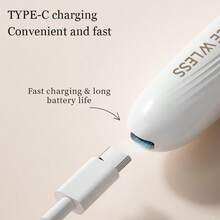 1pc Multifunctional Shaver, 3-In-1 Ladies' Shaver, USB Rechargeable, Smart LCD Display, Home Underarm Epilator, Ladies' Home Eyebrow & Nose Hair Trimmer, Battery Capacity: 150mAh