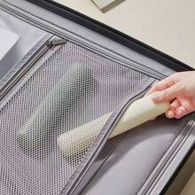 1件便携式牙刷收纳盒创意旅行套装收纳盒牙刷架二合一收纳清洗密封防尘方便携带 - 彩色 - 查看 6