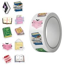 500 piezas Pegatinas rizadas con temática de libros, pegatinas de graffiti creativas, suministros de oficina, pegatinas para teléfonos móviles y computadoras, pegatinas geniales y resistentes al agua muy atractivas, regalo clásico y divertido para decoración, paquete de valor, pegatinas de dibujos animados lindos, pegatinas de anime geniales, pegatinas decorativas, resistentes al agua, pegatinas reutilizables para decorar fundas de teléfonos móviles