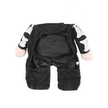 Haustier Halloween Kostüm für Katzen und Hunde, leuchtender Schädel, lustiges Verwandlungs-Set, Welpen Cosplay Party Outfit - Schwarz - Übersicht 5