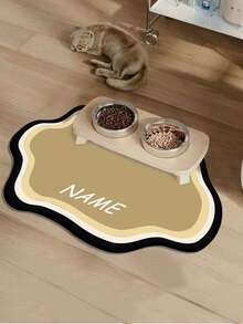 Individuell anpassbare rutschfeste Haustier-Matte für Katzen & Hunde - schnelltrocknend, wasserabsorbierend, mit dem Namen des Haustieres personalisiert, nordischer Stil Bodenmatte für den Innenbereich, Haustier-Matte für den Boden, verspieltes Haustier-Design, Haustier-Matte (empfohlene Größe mittel oder groß für besseren Sitz für Haustiere), Haustier-Zubehör, Halloween-Accessoires 2025, ideal für Weihnachten, Geburtstage - Verschiedenfarbig - Übersicht 37