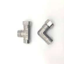 1/2" G Thread Stainless Steel Pipe Fittings - Suitable For Hydraulic, Pneumatic, Plumbing - Industrial Pipe Fittings, Automotive Manufacturing, Construction - Leak-Proof Fluid Transfer Connection, Hydraulic Hose Connection, Standard Threaded Interface, Wear-Resistant Material