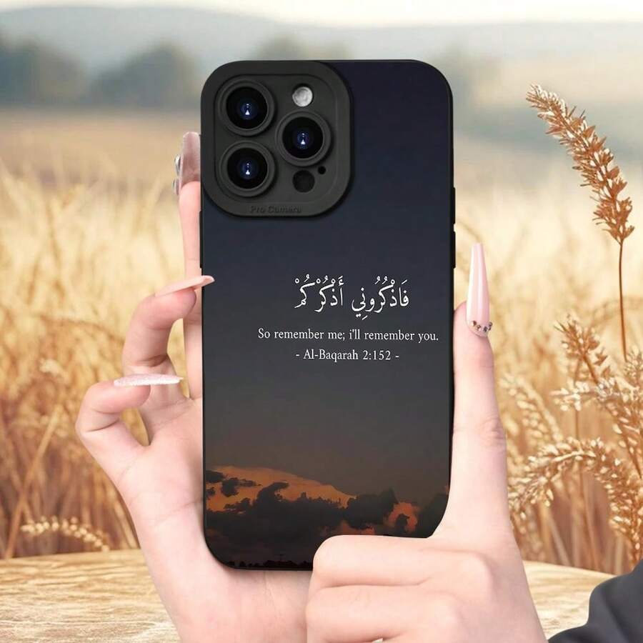 Kreative Sonnenuntergang Bunte Muster Handyhülle, Verdickter Vollschutz, Stoßfest und Anti-Fall TPU Weiche Schutzhülle, Geburtstags- oder Festtagsgeschenk für Männer und Frauen für 16 iPhone 15 14 13 12 11 XS XR X 7 8 Mini Plus Pro Max SE - Schwarz - Übersicht 1