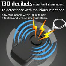 Rechargeable Self-Defense Alarm. Elderly Fall Detection Alarm Or Help Needed Alarm. Child Safety Alarm For Emergencies. Women's Personal Safety Alarm For Night And Anti-Wolf Alarm. Bedside Alarm, Outdoor Lighting Alarm, Camping Lighting Alarm. Used For Home Security Alarm, Home Lighting Alarm To Alert Passersby.