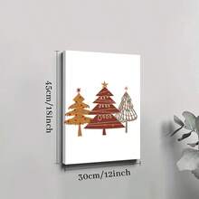 1pc Framed Canvas Poster, Wall Art Canvas Paintings, Ideal Gift For Bedroom Living Room Corridor, Wall Art, Room Decoration - White - View 9