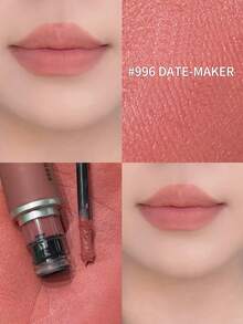 M.A.C Powder Kiss Liquid Lipcolour-996 Date-Maker(Warm Nude)5ml - #996 DATE-mAKER - View 8