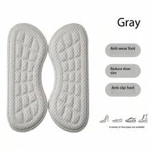 3 pares de almohadillas para talones para evitar que los tacones altos se froten contra los pies, accesorios de Halloween, accesorios lindos para botas, zapatos de boda para la novia