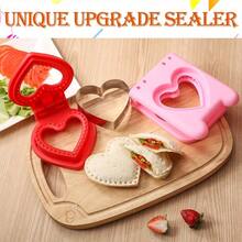 Heart Shaped Sandwich Cutter And Sealer, Lunch Box Decorative Dough Cutter, Baking Tools, Kitchen Supplies, Valentine's Day Gifts - 1 cái - Xem 6