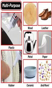 Cridoz B7000 Jewelry Glue For Rhinestones,10Pack Flexible Super Glue Gel With Precision Tip Multi Function Clear Gem Glue Fabric Adhesive For Cloth Metal Stone Bead Jewelry Making Wood Glass - MàuA - Xem 5