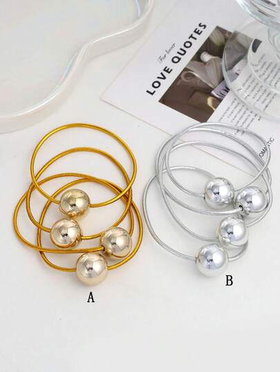 10pcs Shiny Ball Hair Scrunchies For Women, Suitable For Daily Wear And Parties, Ponytail Holders, Hair Elastics, Hair Rubber Bands, Elastic Hair Tie, Home Beauty Women Accessory Gifts ,Head Piece