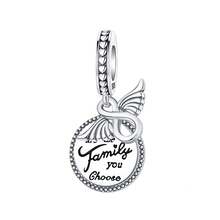 Silver Plated Charms Golden My Angel Love Multicolored Zirconia Mom Silver Football You Will Always Be A Pact Of Me Angel Wings Silver Zirconia Bow Angel Wings Angel Series Charm Fit Original Bracelet Charm Beads Necklace Diy Female Jewelry