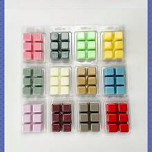 12 Types Of Scented Wax Blocks,(3 Oz) Assorted Wax Warmer Cubes,Plant Essential Oil Aromatherapy Wax Block,Soy Scented Wax Melts For Wax Warmers