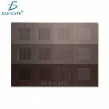 Set de 10 manteles de mesa de algodón suave - Blanco - Ver 5