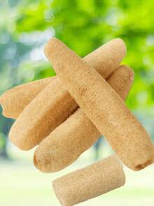 2 Stücke/1 Stück natürliche organische Luffa Schwämme, starker Peeling-Körper- & Rücken-Massagebürste, für Männer & Frauen, Erwachsene, SPA, Schönheit, tägliches Baden