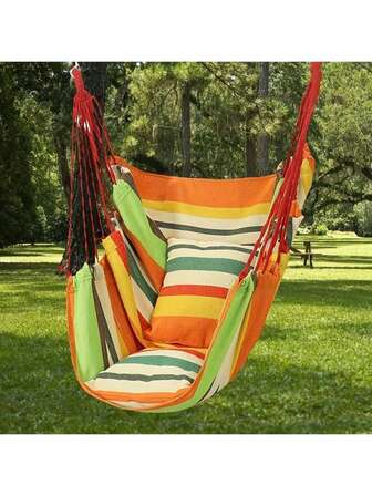 1 st Tjock duk Vuxen Utomhus Camping Fritid Hängmatta Gungkorg Inomhus Slouchy Cradle Hemgunga
