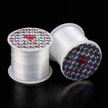 0.2-0.8mm 串珠鱼线 透明无弹力尼龙线 串珠绳 珠宝制作用线 供应批发