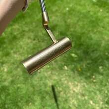 1 pièce Putter de golf pour droitier - Édition Asie/Europe | Tête forgée anodisée 364g±4g/Poignée en PU | Design à finition métallique élégante pour un contrôle facile, convient à tous les joueurs