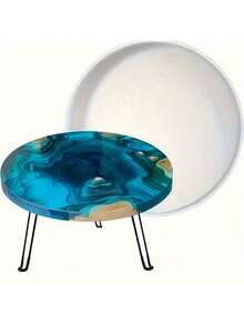 Silicone Resin Mold For River Table - Large 14 Inch Round Casting Mould, DIY Tray, Clock, Jewelry, Quicksand Table, Home Decor Crafts