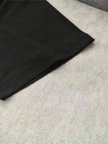 Stylish Boy's T-Shirt - Black - View 3