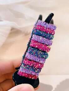 1pc Large Pearl Hair Clip, Fully Rhinestone Bow Claw Clip, Girls Rainbow Candy Bun Claw Clip, Donut Hair Bun Maker,Gifts,Travel,Gifts For Women,Hair Stuff,Stocking Stuffers,Stocking Stuffers,Stocking Fillers,Stocking Stuffers For Women,Stocking Fillers Women,Christmas Gifts,Gifts,Christmas Stocking Fillers,Gifts For Women,Gift,Christmas Gift,Stocking Stuffers For Adults,Stocking Fillers For Adult,Hair Stuff,Women's Accessories,Stocking Stuffer,Coming-Of-Age Hair Accessory,Christmas Hair Accessories,Gift Ideas For Women,Beauty Stocking Fillers,Christmas Gifts For Women