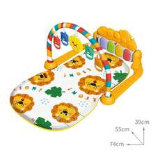 Baby Fitness Rack Toy, Newborn Foot Piano 0-12 Months Musical Baby Piano Play Mat
