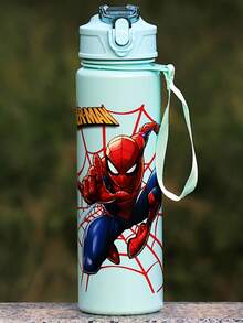 Botella de agua con tapa y pajita con diseño de , portátil y duradera, adecuada para viajes, deportes al aire libre y ejercicio, un regalo de cumpleaños para amigos y familiares.