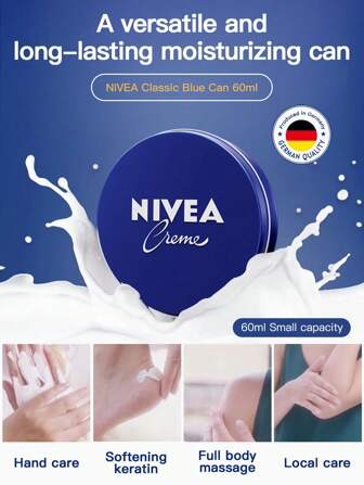  Crema facial hidratante Nivea 60ml (Esencia Nutritiva e Hidratante)