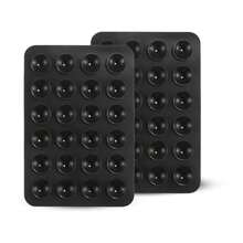 1PC Silicone Suction Cup Phone Case Mount Double Sided, Phone Accessories Hands-Free Strong Grip Holder For Selfies And Videos, Silicon Phone Stand Sticky For IPhone And Android.(BLACK) - màu đen - Xem 10