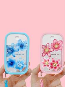 Spray Bottle, 1/2pcs Summer Moisturizing Water Cosmetic Bottle, Pink Flower Print, Ocean Turtle Print Pattern Perfume Spray Bottle, With Hook And Anti-Fall Silicone Protective Cover, Can Be Given To Family Or Friends For Birthday Gifts, Holiday Gifts, Suitable For Travel Portable 50ml - Multicolor - View 13