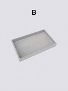 绒布首饰托盘抽屉隔板收纳架可堆叠珠宝收纳盒项链手链展示托盘可放置耳环戒指胸针手表可堆叠珠宝收纳盒适用于抽屉式绒布首饰托盘带分隔板耳环架和戒指展示盒项链收纳适合女士和女孩 - 彩色 - 查看 24