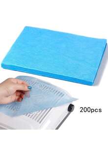 100/200/300pcs Nail Vacuum Cleaner Filter Paper Filter Three Colors Non-Woven Fabric Dust Collector Replacement Nail Vacuum Cleaner Filter Portable Nail Salon Nail Studio - Multicolor - View 17