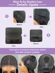 OQ Hair Wear And Go Water Wave Lace Front Wig, 180% Density, 16-30 Inch Pre-Cut, 7x5 HD Lace Closure, Pre-Plucked, Natural Black, Bleached Knots, Baby Hair, Fashion Wig, Unprocessed Human Hair, Natural & Youthful, Elegant & Casual, Stylish Friday, Bridesmaid Gift, Mystery Box, Business Chic, Homely Comfort, Artistic Grace, Vibrant Energy - SNatural - View 6