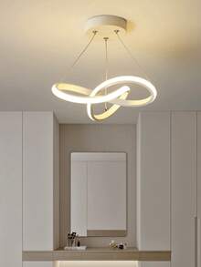 Lámpara colgante LED de brillo ajustable de 3 colores, diseño minimalista moderno, adecuada para sala de estar, isla de cocina, dormitorio, pasillo, comedor, balcón, escalera y decoración de bar de hotel de lujo