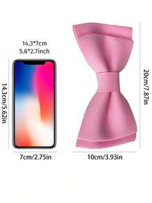 1 قطعة زخرفة عقدة الفراشة للباب، زخرفة مرآة عقدة الفراشة، عقدة الفراشة احتفالي بمقاس 20 * 10 سم، مثالي لديكور الحفلات، تغليف الهدايا، وتزيين المنزل، مناسب لعيد الحب، المناسبات الخاصة، ديكور المنزل، ديكور الغرفة، ديكور الحمام، ديكور المكتب