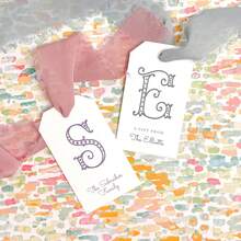 Customized Gift Tags, Personalized Letter Gift Labels, 5 Colorful Family Gift Tags, Suitable For Wedding, Birthday Party, Wholesale Customizable Logo, Personalized Packaging Decoration Tags - Custom Lettered Gift Tags - View 4