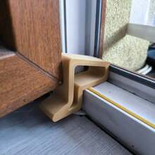 1 Heavy-Duty Plastic Door Stop And Window Wedge - Adjustable Angle, Door/Window Stop, Space-Saving Design, Easy Installation, With Adhesive/Screw Fixation, Suitable For Home, Office, Bathroom, Kitchen - White - Collision Safety Device (No Tools Required), Home Organization, Minimalist Accessories, Compact Design, Sturdy Structure, Adhesive Installation, Office Supplies, Home Decoration