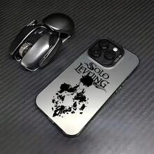 Funda de Nivelación Anime Solo compatible con Samsung Galaxy S25 S24 S22 Ultra S23 FE S21 Plus A56 A36 A55 A35, funda dura coreana a prueba de golpes, compatible con funda de  17, funda de  17 Pro, funda de  17 Pro Max - S17167 - Ver 11